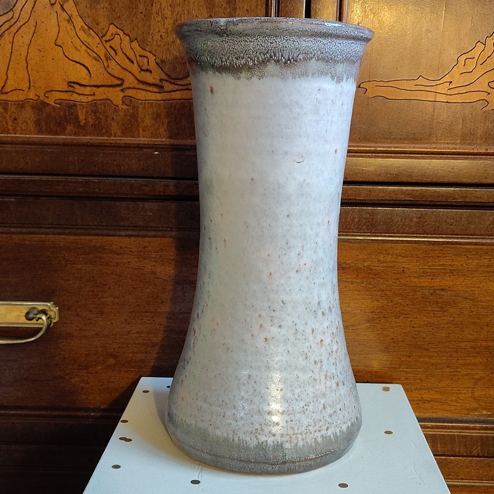 Vtg Poteries de la Vallée Noire Stoneware Vase French Pottery  LL
